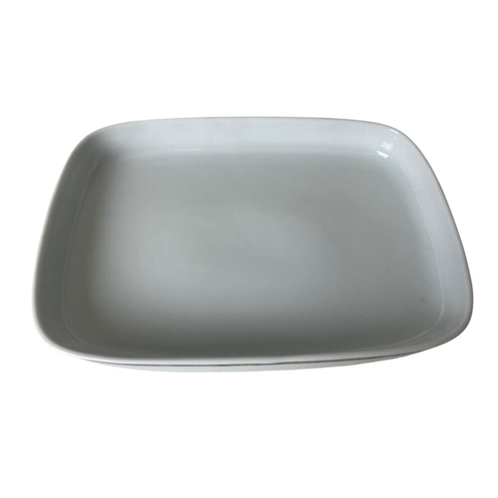Vintage Delta Airlines 1st Class Platinum Band Serving Plate WESSCO Intl